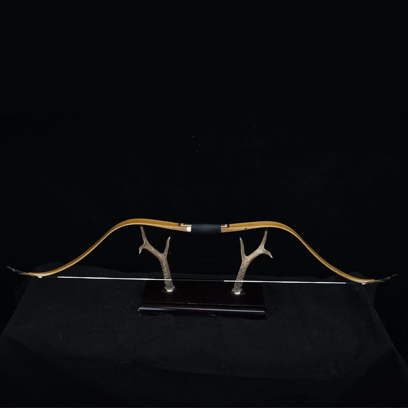 AF Archery Recurve Bow Traditional Horse Bow for Mounted Archery and Precision Shooting, Sicai Bow Peak Heritage of Ming Dynasty(45lbs, Bamboo)