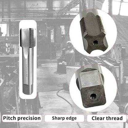 1-3/8"-24 Tap UNS Right Hand Straight Flute Thread Tap Machine Tap Nominal Diameter 1-3/8" Thread Per Inch 24 Fin Thread Tolerance Grade 2B Tapping Thread High Speed Steel HSS