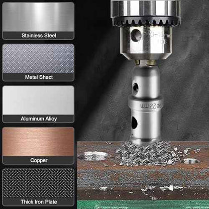 16PCS Hole Saw Kit for Hard Metal,Upgrade Heavy Duty Carbide,12 Sizes Including 5/8" to 2-1/4¡±,Tungsten Carbide Tipped Hole Cutter Set£¬Suitable for Hard Metal, Stainless Steel, Wood, Iron