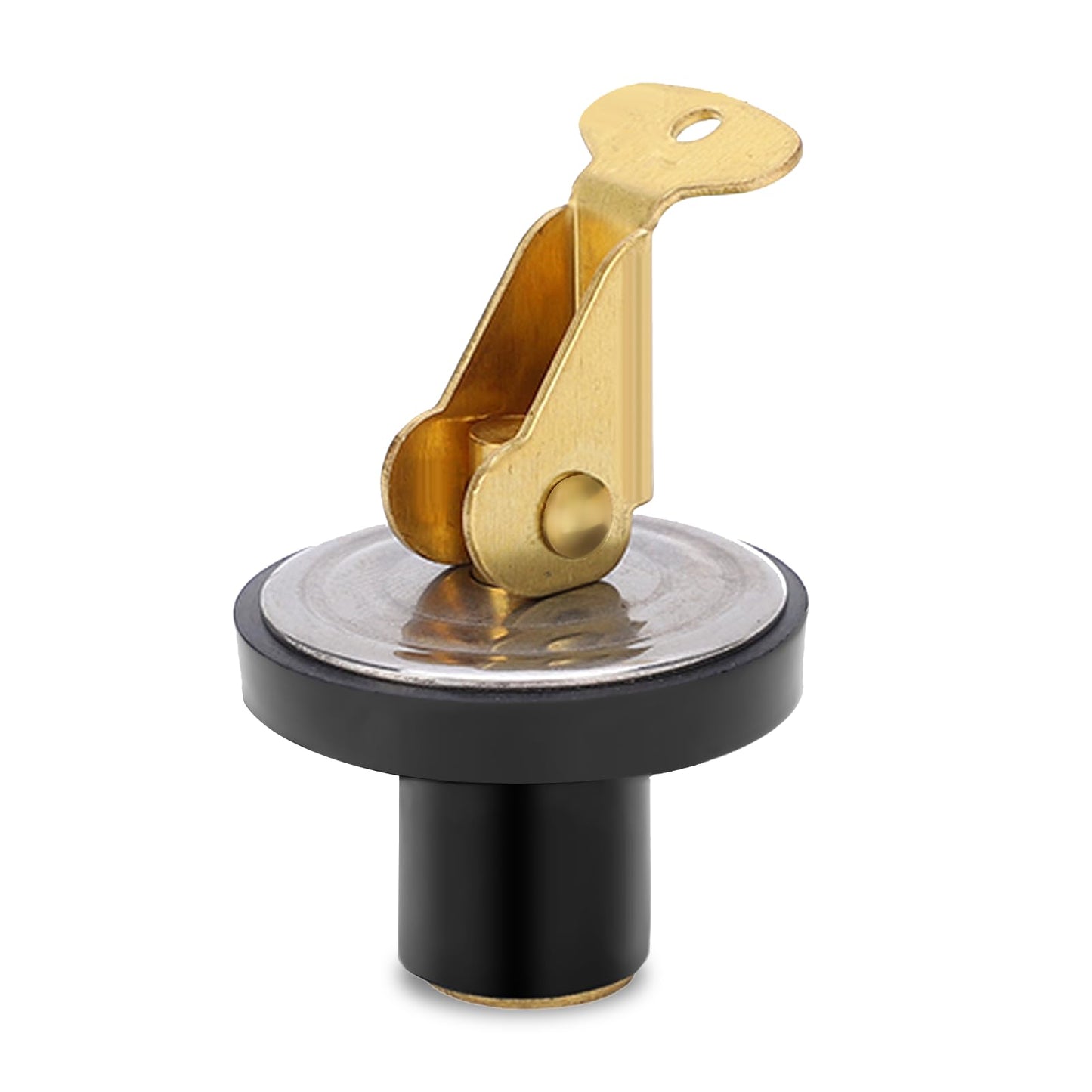 WODHMIEY Boat Drain Plug, T Handle Boat Drain Plug Snap Handle Highly Sealing Compression Drain Plug, Marine Boat Rubber Plug, for Ship Drain Pipes (1/2 Inch)
