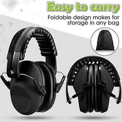 Konohan 3 Pack Noise Reduction Headphones for Kids Ear Protection Earmuffs Headphones for Autism Toddler Kids Ear Muffs 27db