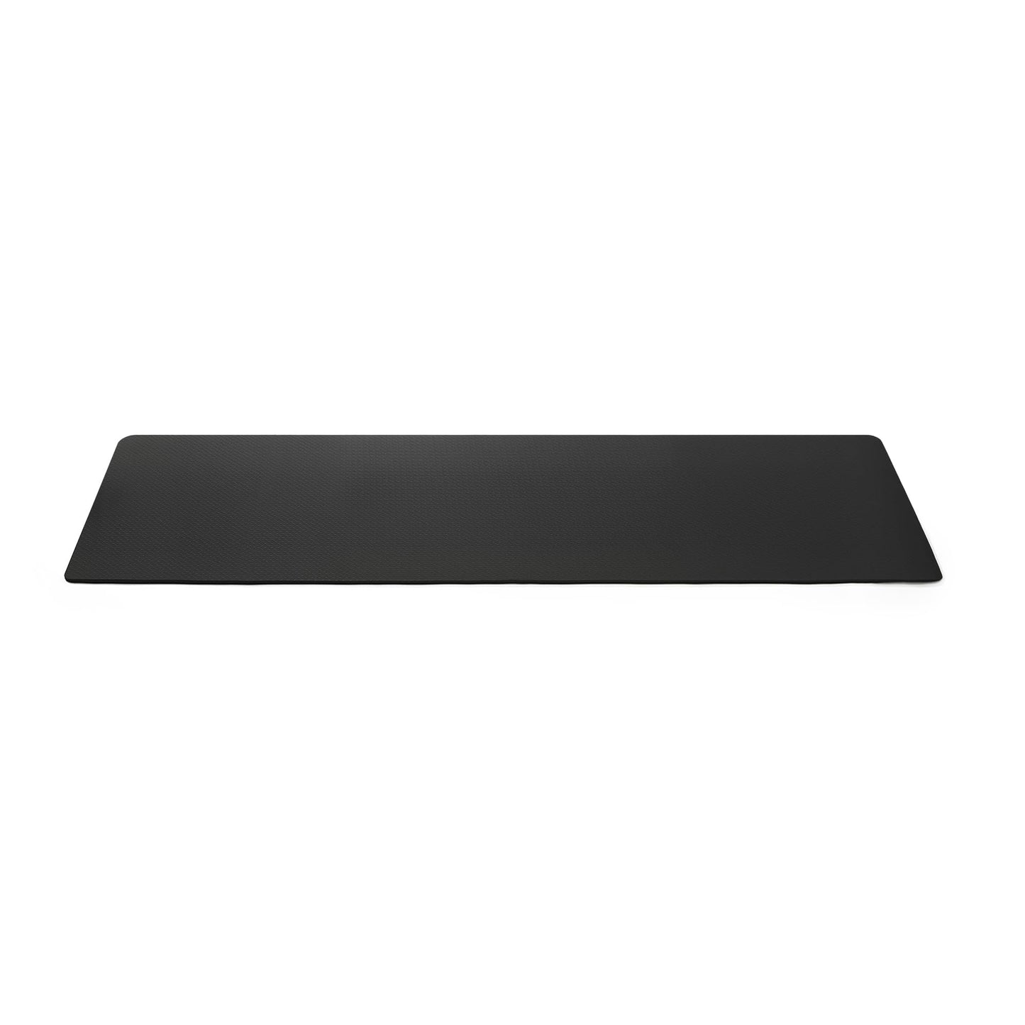 Amazon Basics 0.25-inch Thick TPE Exercise Yoga Mat with Carrying Strap, Black