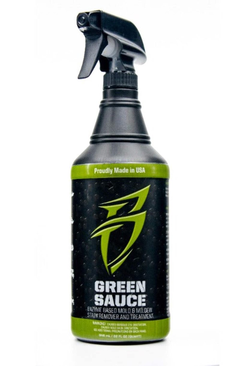 Boat Bling Green Sauce Enzyme-Based Stain Remover for Boat Interiors and Exterior, 32 oz.