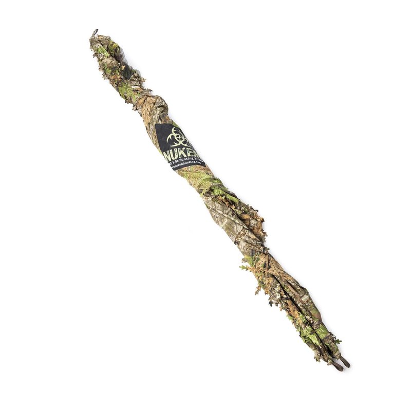 Nukem Grab & Go Hunting Ground Blind - Mossy Oak Obsession 3D Leafy - Lightweight Stake-Free Pop Up Turkey & Deer Blind (X-Large)