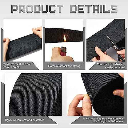 Hanaive 26 ft Nylon Hydraulic Hose Protector Sleeve Tig Torch Cable Cover Black Protective Cover Hose Sheath Hydraulic Wrap Cutting Wire Sheath Sleeve Management Wrap for Cord Tig(2.5 Inch Id)