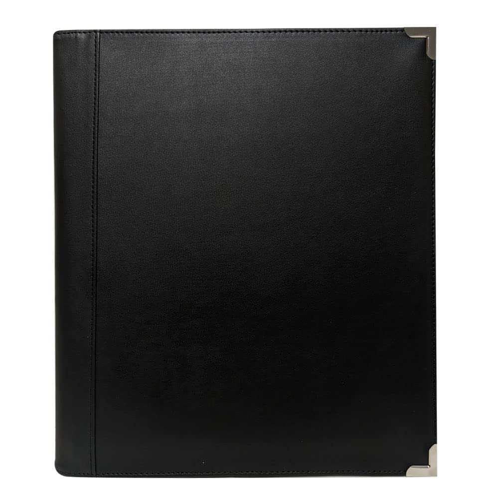 New! MSP Big Band Sheet Music Folder | 11.5" x 13.75" - Sheet Music Folios Storage Folder with Straps Closures for Band, Orchestra, Soloist, Piano - Instrument Player (MSP-240-Black)