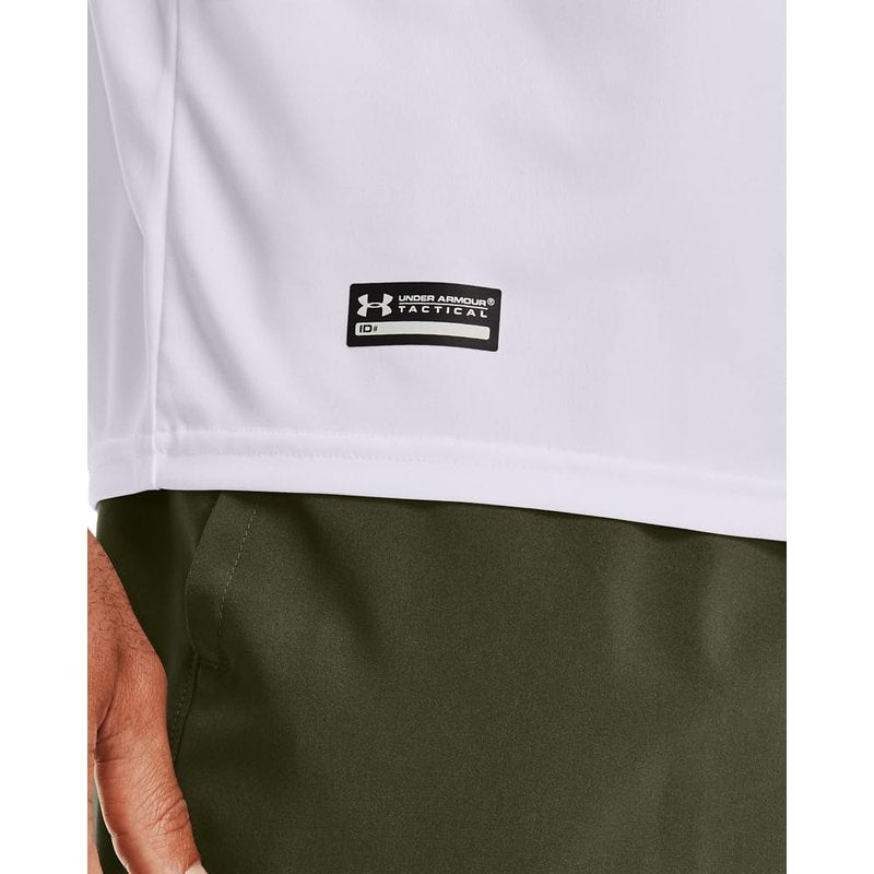 Under Armour Men's UA Tactical Tech Short Sleeve T-Shirt LG White