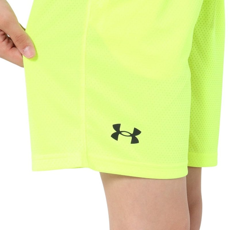Under Armour Boys Tech Mesh Shorts, (731) High Vis Yellow / / Black, Medium