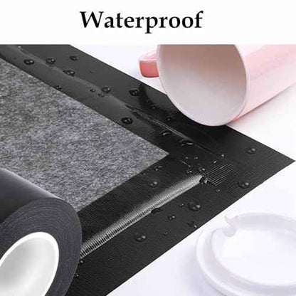 Black Duct Tape Heavy Duty,2.36inch x 22yds,Strong Adhesive High Strength, Waterproof No Residue Duct Tape,Mesh Tape for Indoor and Outdoor Repairing Sealing Bonding,Hand Tearable