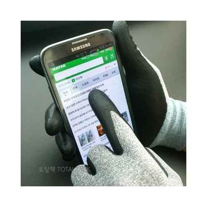 3M Super Grip 200 All Day Comfort Nitrile Foam Coated Work Gloves -10 Pairs (Medium, Gray)