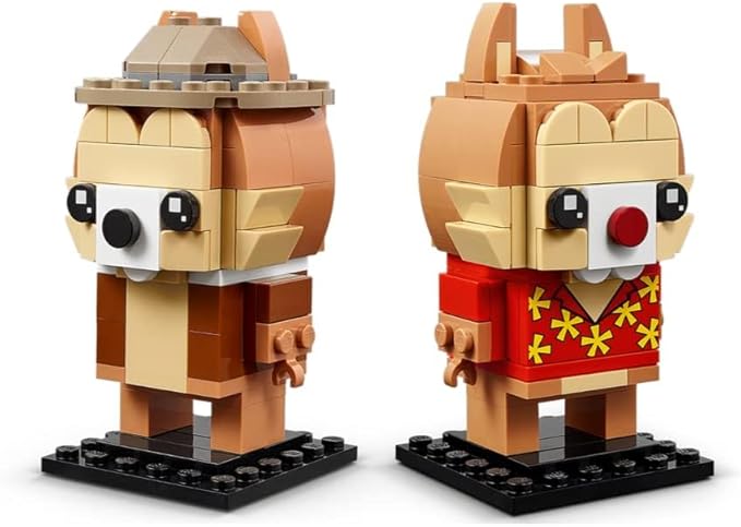 Lego BrickHeadz Chip and Dale Building Toy Set for Kids Boys and Girls Ages 10+ (226 Pieces)