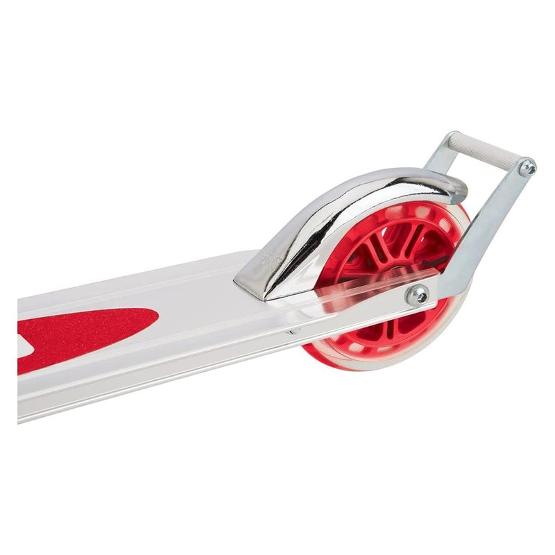 Razor A3 Kick Scooter for Kids - Larger Wheels, Front Suspension, Wheelie Bar, Lightweight, Foldable, and Adjustable Handlebars