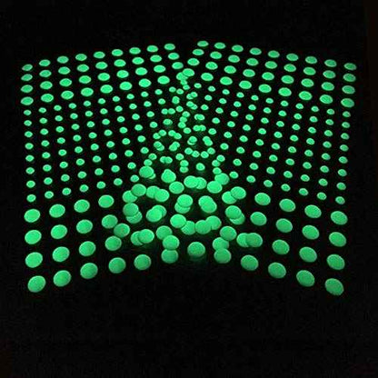 DUOFIRE 3D Domed Glow in The Dark Dots Wall or Ceiling Stickers, Glowing Ultra Bright Dots of 336Pcs,Perfect for Kids Bedding Room or Birthday Gift,Beautiful Wall Decals and Ceiling Decors