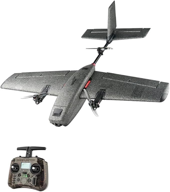 Remote Control Airplane for Adults Ranger T1 VTOL 2.4G EPP Vertical Takeoff and Landing Fixed-Wing RC Aircraft with FPV Camera Mount and Flight Controller