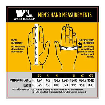 Wells Lamont Men's Thinsulate Deerskin Winter Gloves, Medium (1091)