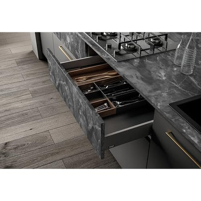 Guvana Matte Marble Contact Paper for Countertop 15.7''x78.7'' Removable Grey Wallpaper Marble Peel and Stick Wallpaper Matte Marble Contact Paper Waterproof Self Adhesive Wall Paper for Kitchen Decor