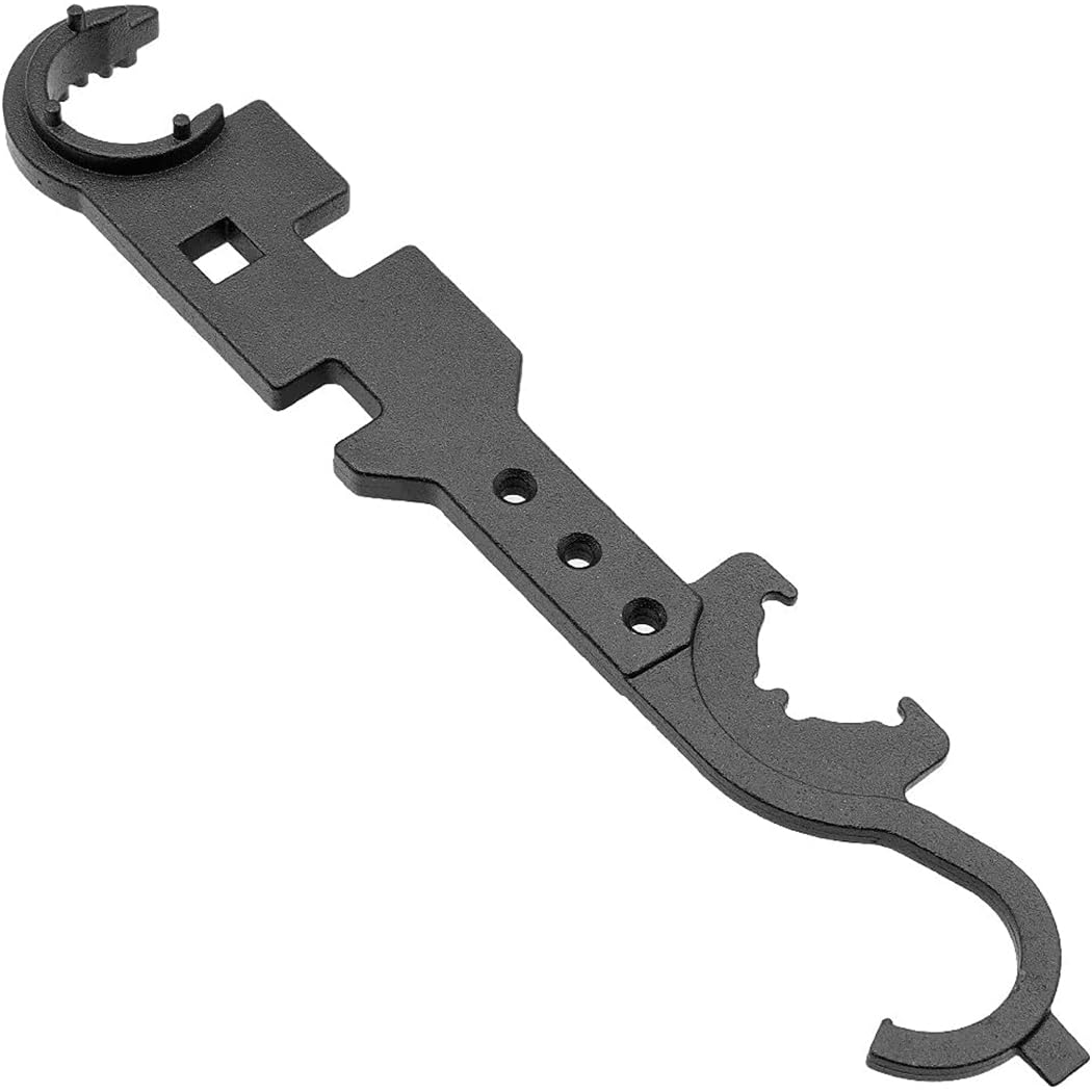 UNBRAN Wrench High Carbon Steel Hand Clamping Collet Chuck Spanner Buffer Tube Hand Clamping