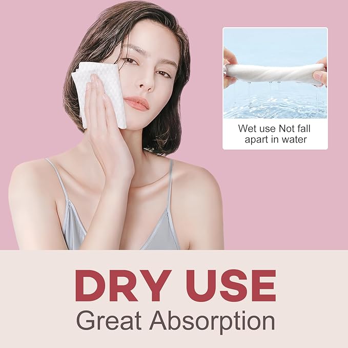 Disposable Towels for Face Hang Over the Door or on Wall, 300 ct, 2 Pack
