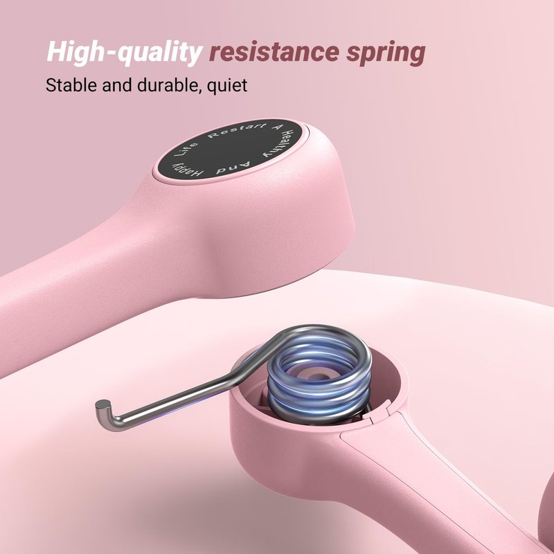 MERACH Thigh Trainer, Pelvic Floor Muscle Trainer, Inner Thigh Exercise Workout Equipment for Home Gym, Pelvic Floor Strengthening Women(Pink)