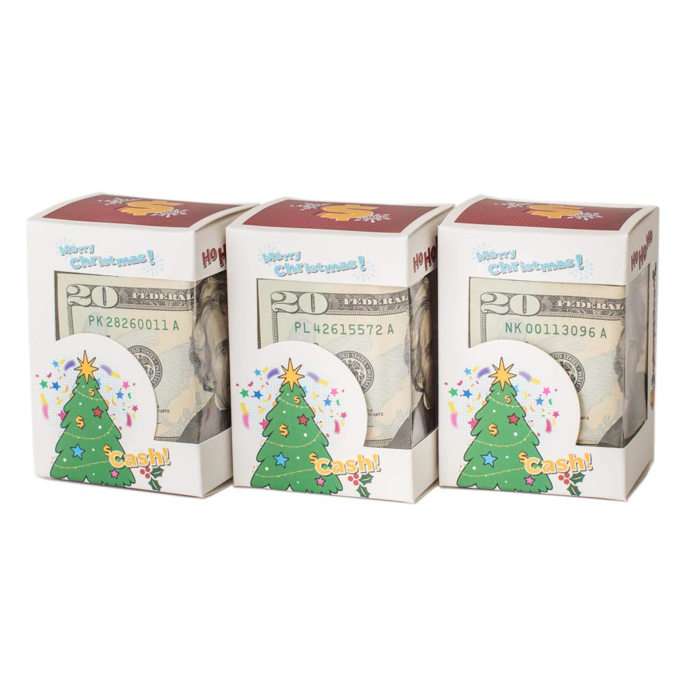 Christmas Cash Gift Boxes for Gifting Money