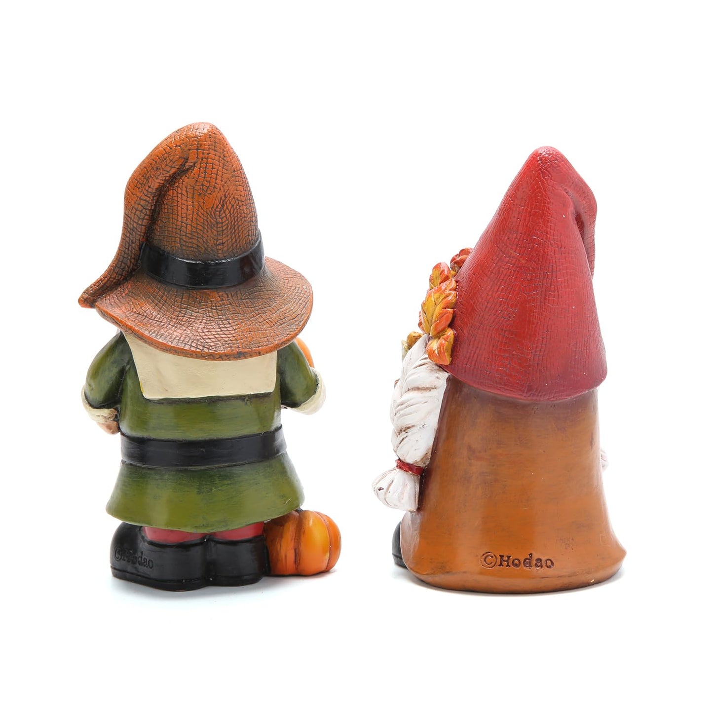 Hodao Thanksgiving Pumpkin Decorations Gnome Elf Collectibles Home Decor Thanksgiving Pumpkin Gnomes Charming Fall Collectibles for Home Decor and Unique Gifts(2 PCS)