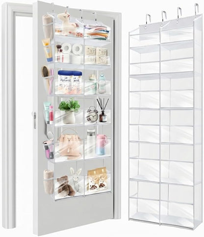 HOMELUX THEORY UPGRADED 6 Tiers Over The Door Organizer Hanging
