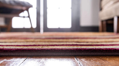 Unique Loom Barista Collection Area Rug - Icatu (8' x 10' Rectangle Beige/Brown)