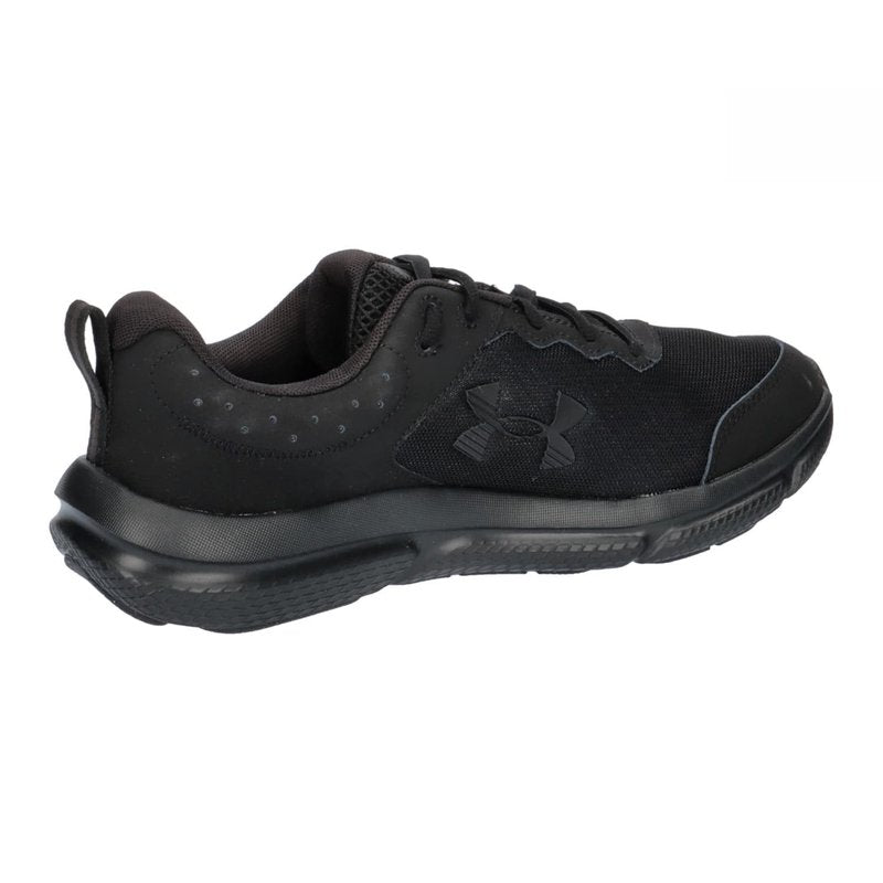 Under Armour Men's Charged Assert 10 Shoes, (002) Black/Black/Black, 10 Wide