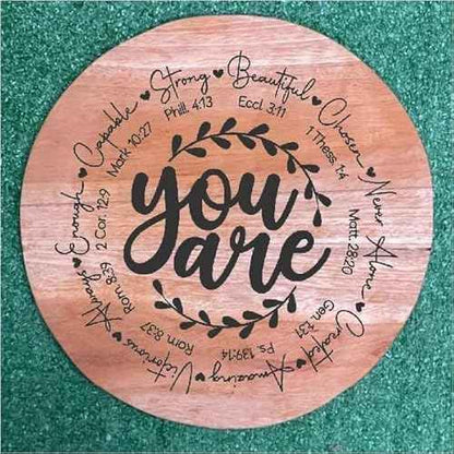 JAJADO Christian Reusable Silk Screen Stencils: Motivational Bible Verse Templates for Crafts on T-Shirt/Wood/Glass/Canvas Wall DIY Office Home Decor