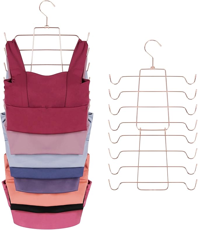 ZEDODIER Tank Top Hanger Space Saving, Bra Hangers