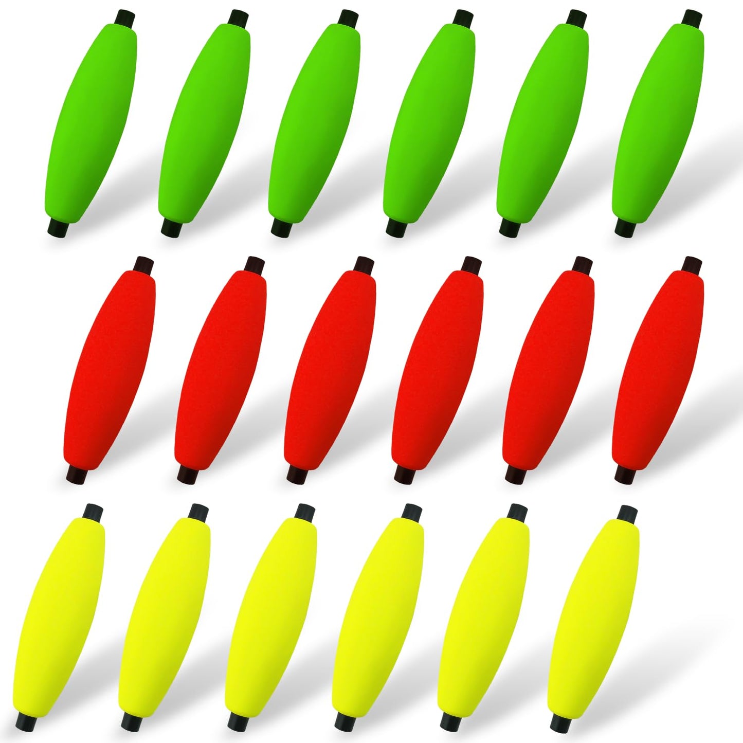 Narcissus Fishing Bobbers Floats for Catfish, Vibrant Hard Foam Fishing Peg Floats,Strong Buoyancy for Fishing Freshwater Saltwater,Perfect for Santee Catfish Rig