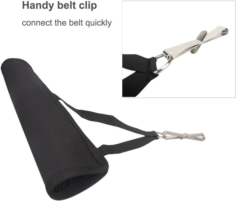 Archery Crossbow Bolts Quiver - Durable Waist Carry Bag for 18" 20" 22" Arrows
