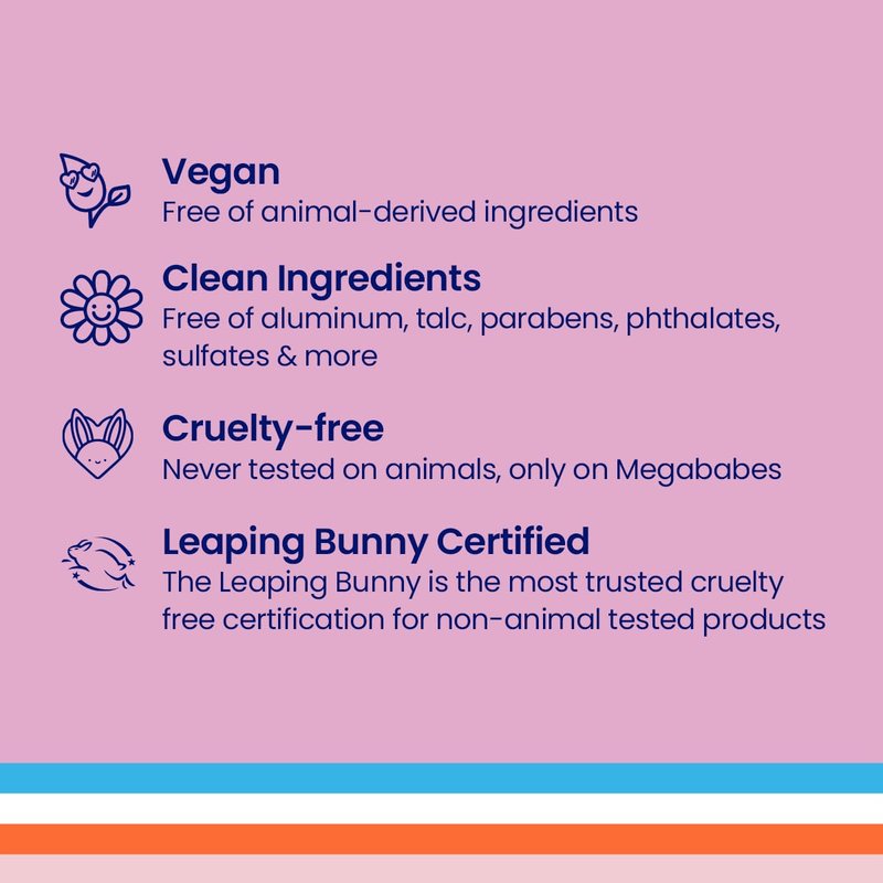Megababe Sweat Absorbing Body Powder - Body Dust | Hot Weather Essential | with Lavender & Aloe | Talc-Free, All Natural | 6 oz (Pack of 1)