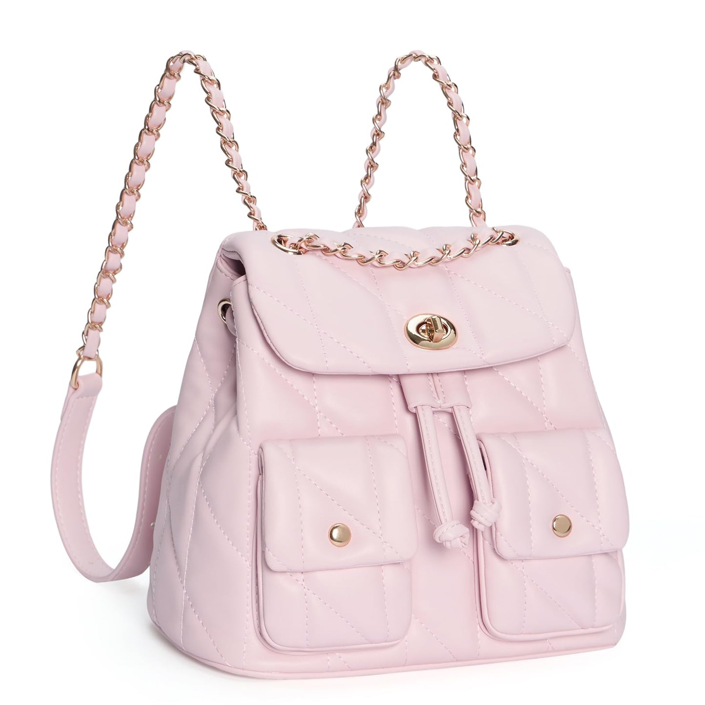 CLUCI Crossbody Bag for Women PU Leather Shoulder Bag, Convertible Small Tabby Backpack Purse for Travel