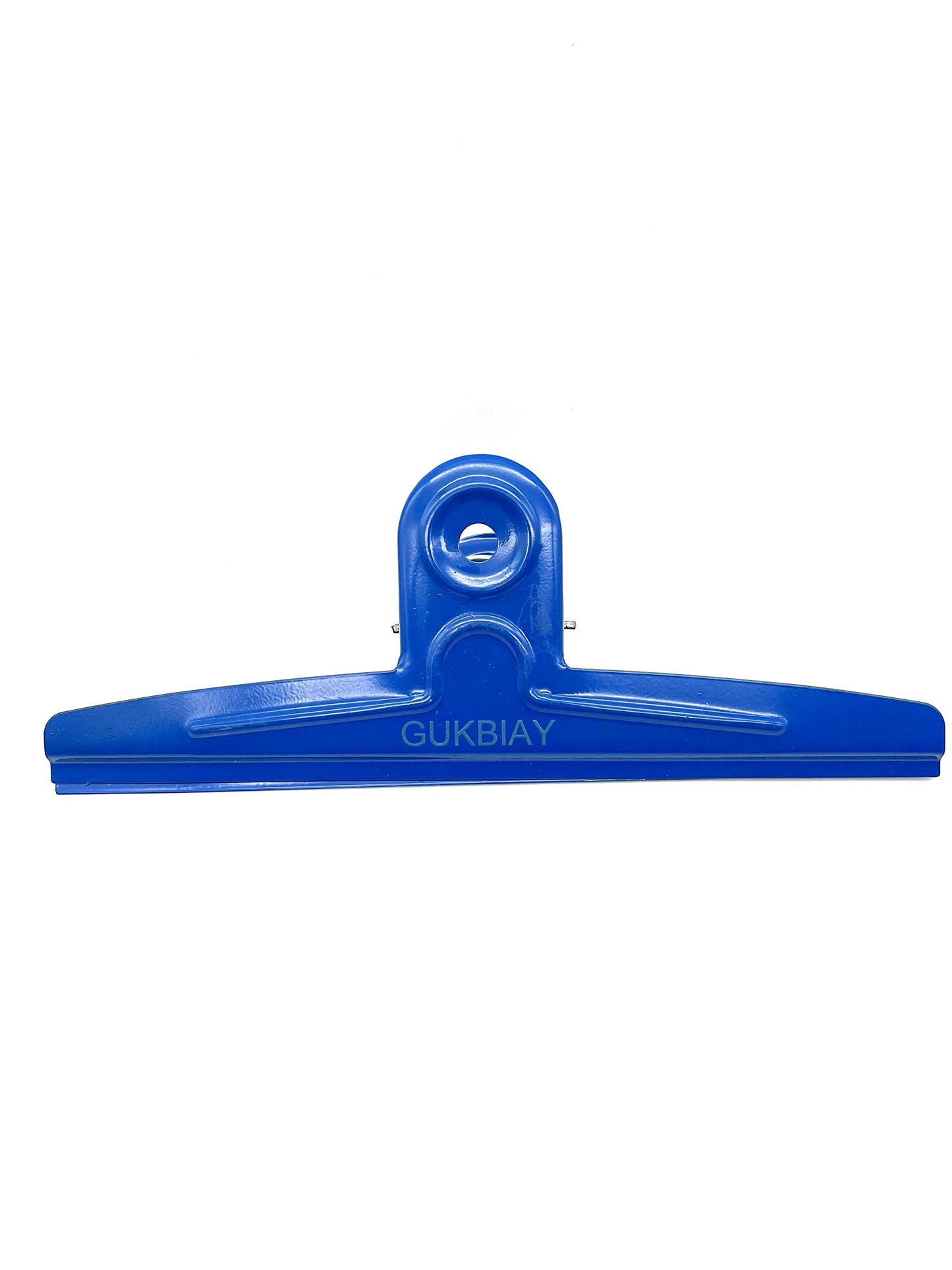 GUKBIAY Extra Large Bull Clips 2 Pack 12 Inch Blue Jumbo Stainless Steel Clips Paper Clamps Holder for Drawing Board Poster Clamping Bag
