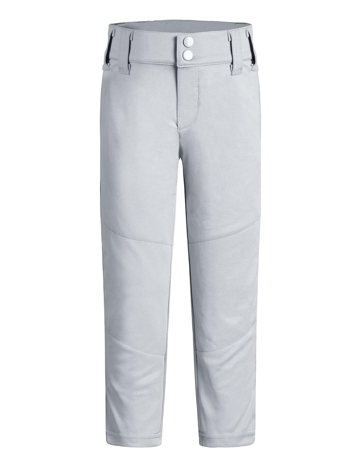 QBK 2T-17Years Toddler to Youth Baseball Pants Softball Pants Kids Tee Ball Pants for Boys and Girls Grey (8-9, Grey)