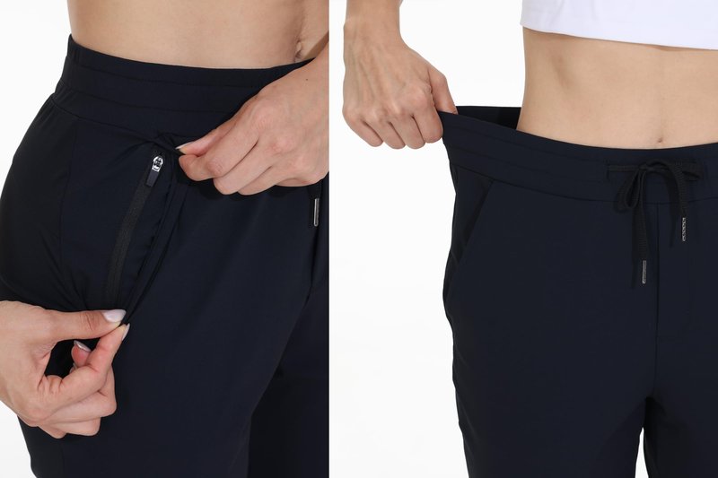 Blaosn 7/8 Dress Golf Pants Women Workout Athletic Sweatpants with Pockets Work Track Lounge Casual Jogger Yoga Leggings