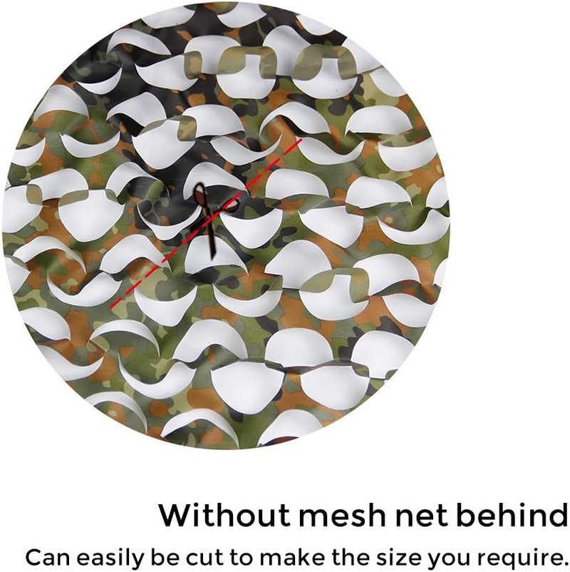 Camo Netting Roll for Hunting | Military-Grade Sunshade Material - Versatile Outdoor Cover