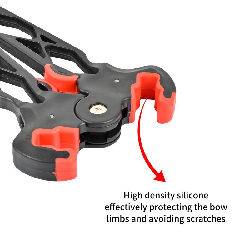 FENJANER Archery Bow Stand - Bow Jack - Folding Bow Stands for Compound Bow - Removable Bipod Stand for Outdoor Bow Hunting - Bow Shooting Accessories