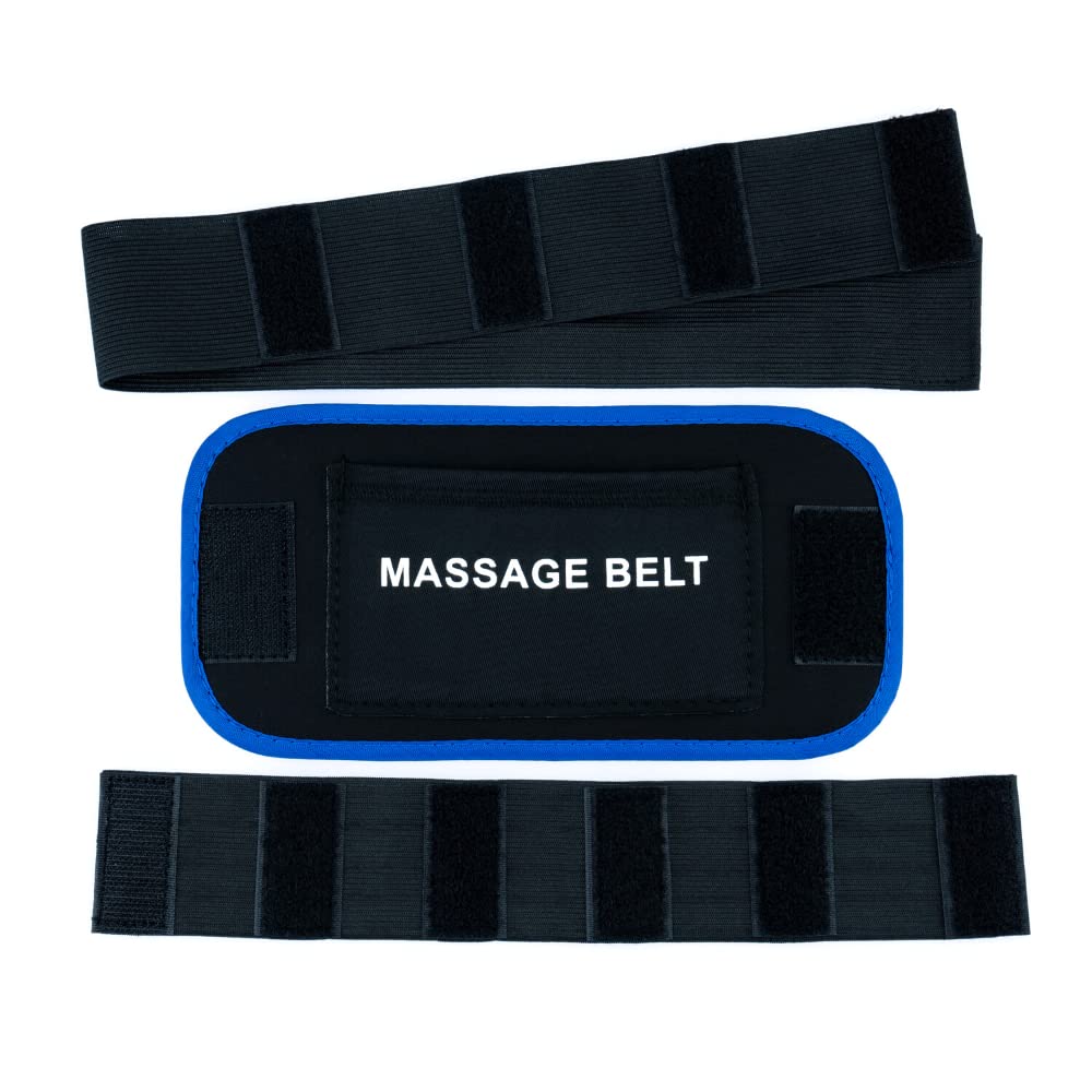 TechCare Plus 24-Mode TENS & EMS Dual-Channel Muscle Stimulator – Rechargeable Pain Relief Set with Massage Belt, Reflexology Shoes, Magnetic Therapy, Timer