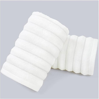 Jacquotha Luxurious 2-Pack Ribbed Striped Hand Towels – Hotel & Spa Premium