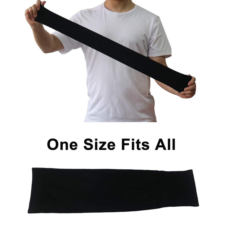 PFFY 2 Pairs UV Protection Cooling Arm Sleeves for Men and Women UPF 50 Sun Sleeve Beige*2