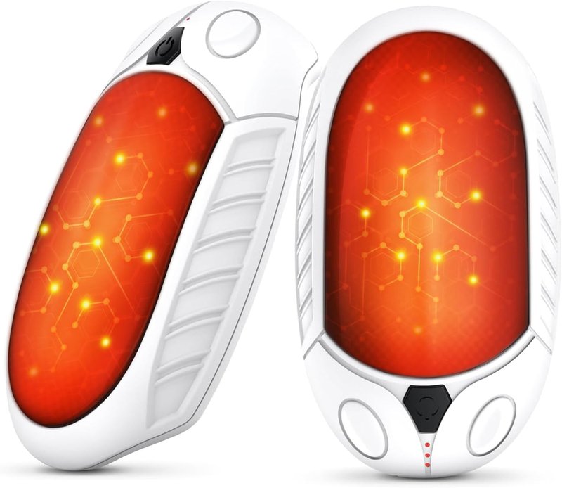 Rechargeable Hand Warmers - AI Temperature Control Electric Hand Warmers | Portable 2-Pack for Outdoor Activities, Camping, Golf
