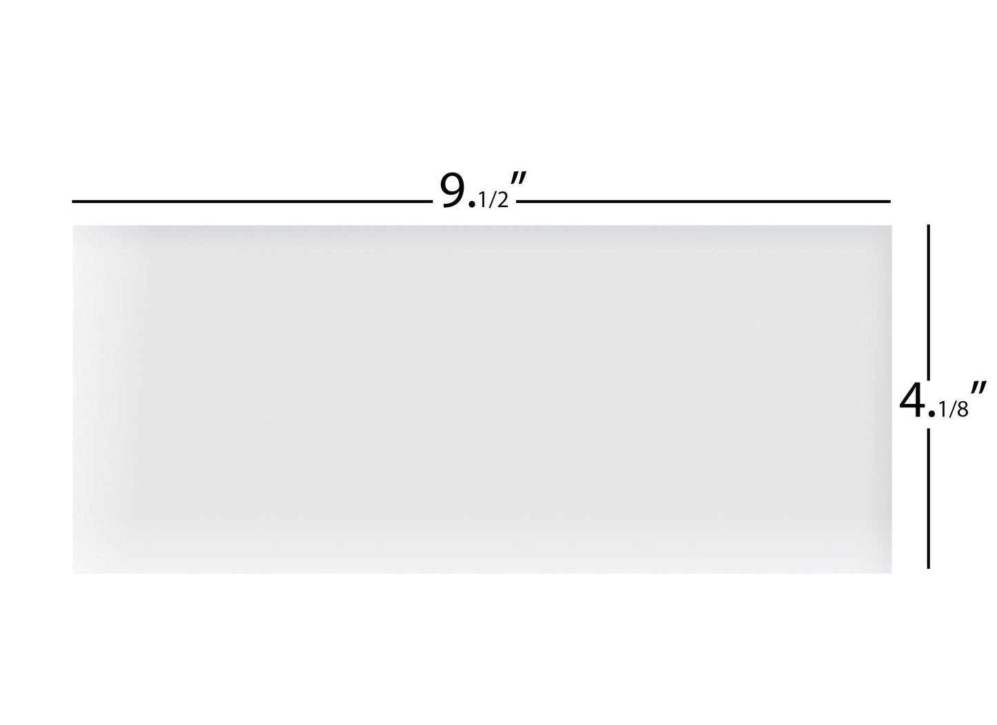 #10 Envelopes Letter Size Self Seal | 500 Business Mailing Security Peel and Sealing Envelope | 100% Tinted | no 10 White Windowless Legal Regular Plain Envelops Pack | 4-1/8 x 9-1/2 Inches | 24 LB