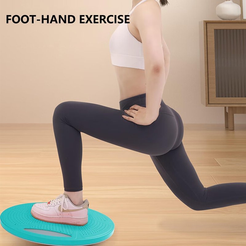PROIRON Upgraded Wobble Balance Board, 16.34”TPE Non-Slip Stability Board, Portable Exercise Balance Trainer with Handle for Home Gym, Standing Desk, Core Training & Physical Therapy for Adults Kids