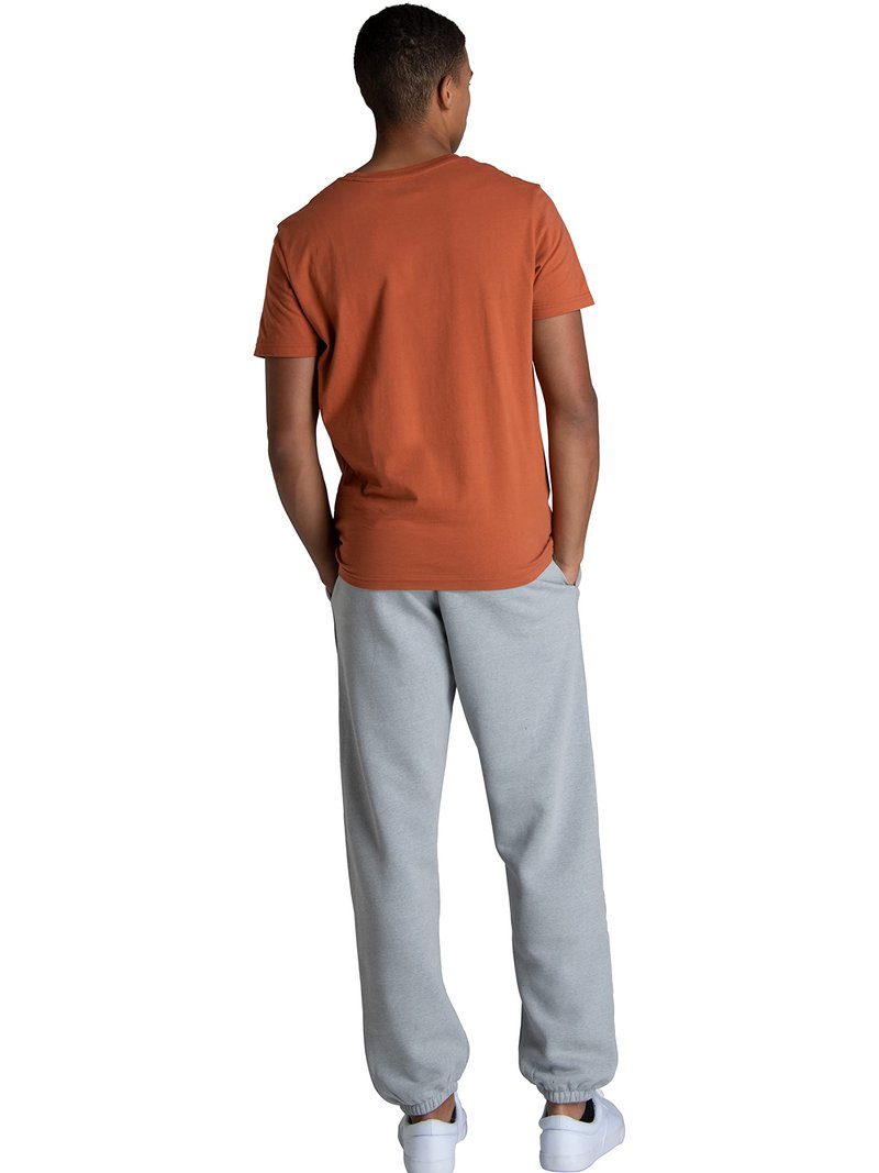 Fruit of the Loom Men's Crafted Comfort Fleece Sweatshirts, Hoodies, & Sweatpants, Super Soft Cotton Blend, Sweatpants - Grey Heather, Large