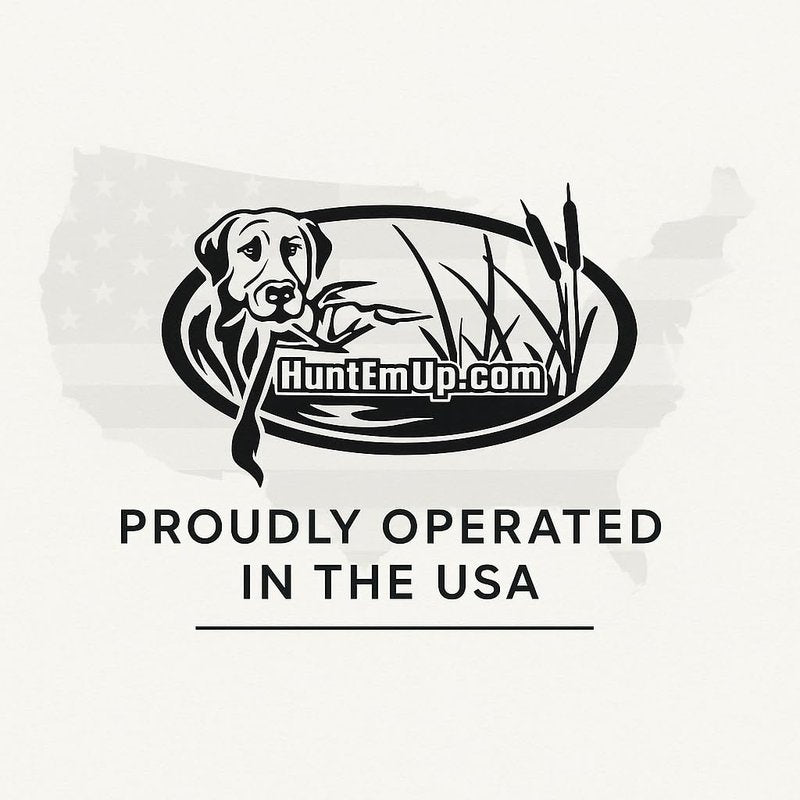 HuntEmUp 3" Canvas Dog Training Bumper – Retrieving Dummy for Retriever & Hunting Dog Training – Floating Water Dummy with Throw Rope – Mixed (6 Pack)