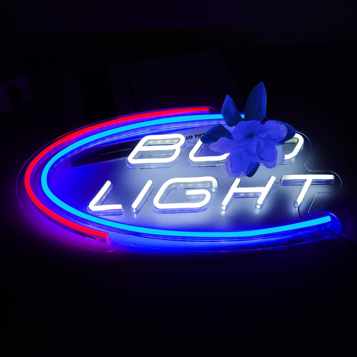 JFLLamp Beer Neon Signs for Wall Decor Neon Lights for Bedroom Led Signs Suitable for Man Cave Bar Pub Restaurant Christmas Birthday Party Gift Led Art Wall Decorative Crs Light Bar Sign