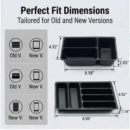 3 Pcs Tool Box Organizer Tray Divider Set for Kobalt Mini 3-Drawer ToolBox – Compatible with Both Old & New Version,Tool Desk Drawer Organization, Toolbox Accessories&Organizer.