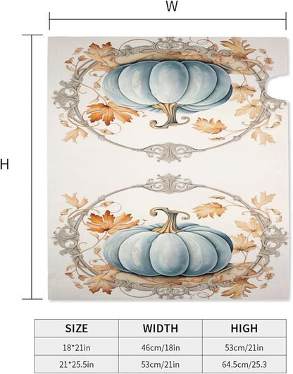 DADABULIU Mailbox Covers Pumpkin Rustic Flower Autumn Magnetic Letter Post Box Cover Standard Size 21 x 18 Inch Garden Yard Home Decorative